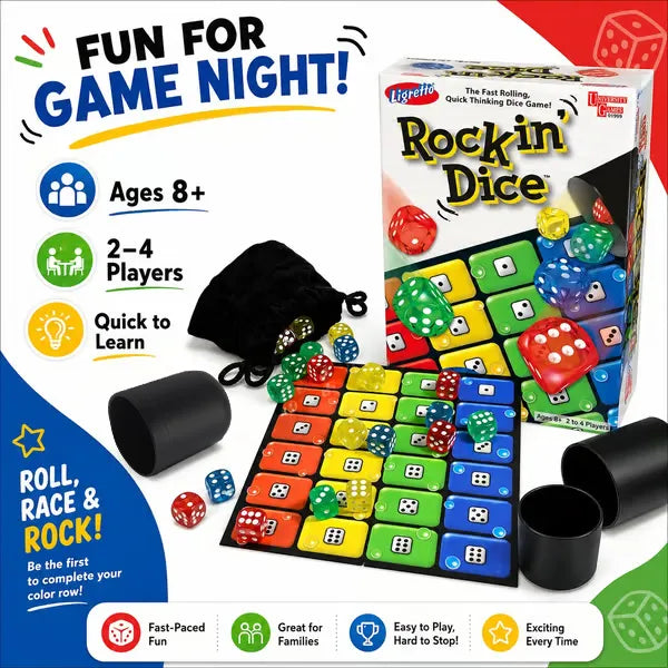🔥🎲Ligretto Rocking Dice Game