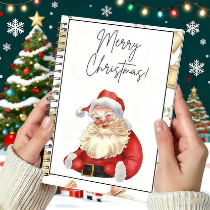🔥⏰ LAST DAY SALE ONLY￡9.99!! 🎅Christmas Gift Card Booklet -👍DIY Spiral-Bound Christmas Gift Card Holder Book