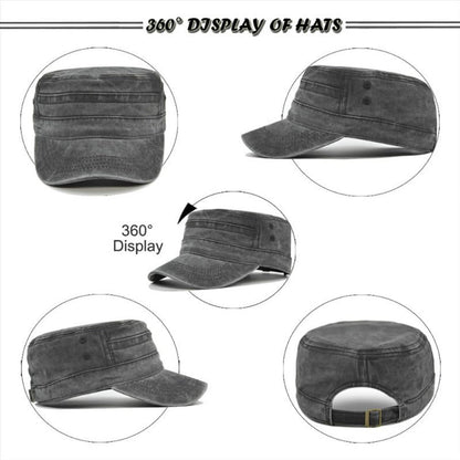 Soft Washed Cotton Cadet Cap