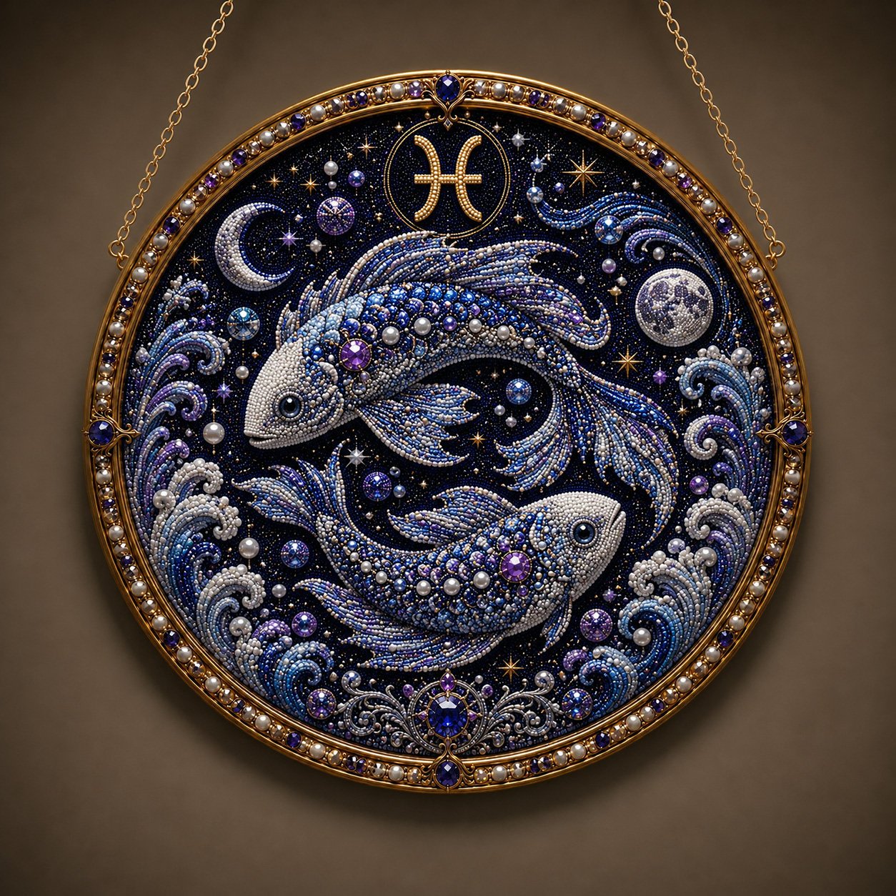 🔥Last Day 49% OFF - 12 Zodiac Signs Pearl Art Kit ♈🌙