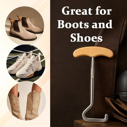 🐎 Convenient Shoe Wear Tool – Less Bending for Seniors & Family