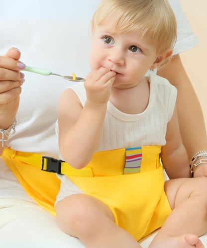 Baby High Chair Seat Belts - Portable Dining Straps Holder