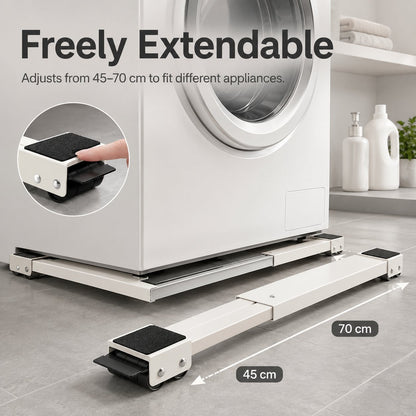 🔧Adjustable Movable Appliance Roller Base(2 Pack Set)