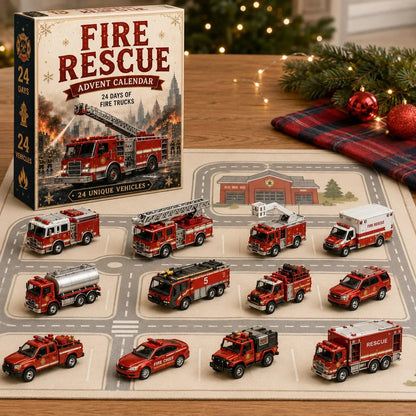 🚜Build the Fleet Collection 24-Day Vehicle Advent Calendar Series