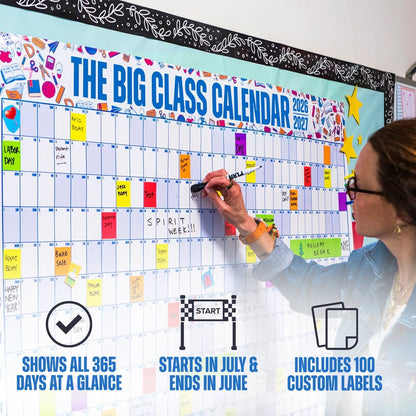 📚 Back-to-School Sale — 49% OFF Today!💥📅The Big Class Calendar - Academic Year 2026-2027