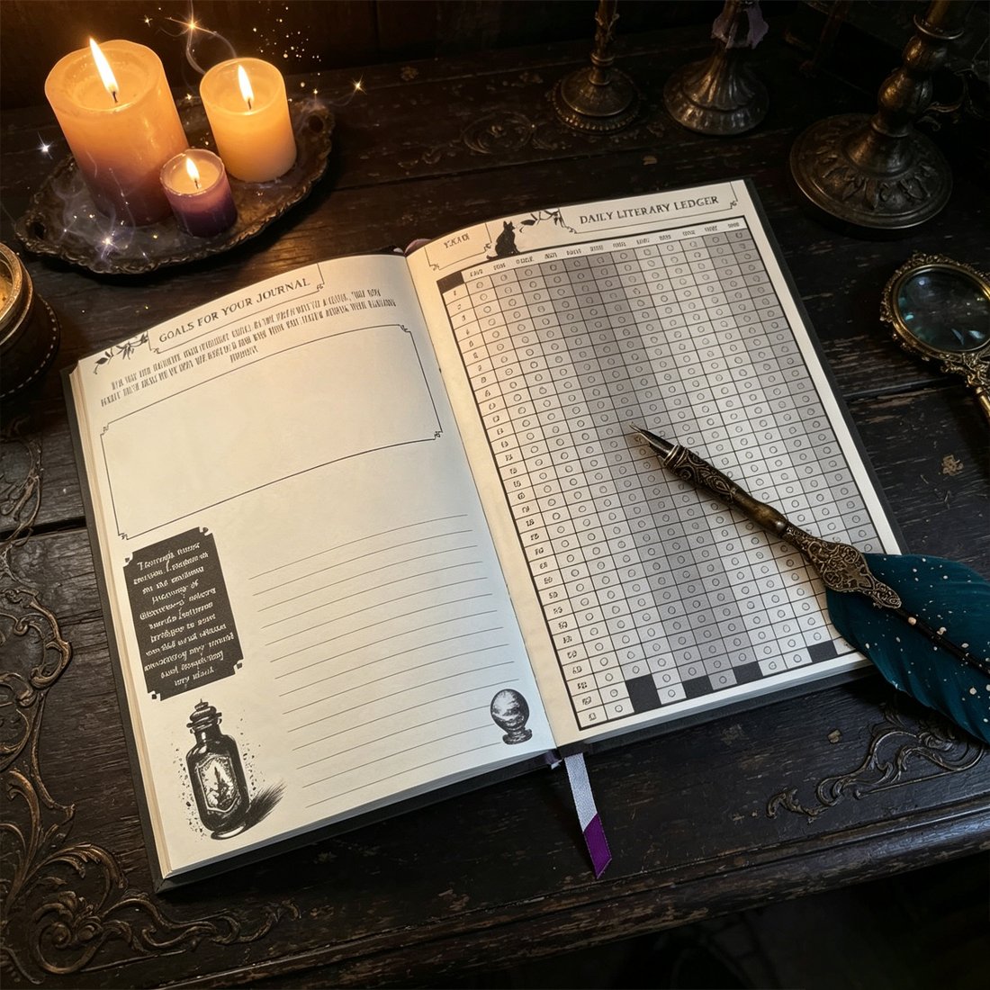 📓Waiting for the Night Reading Journal