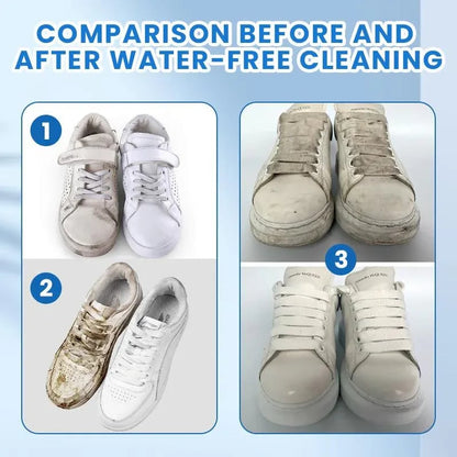 🔥HOT SALE🔥🎁Waterless cleaning cream for white shoes with sponge
