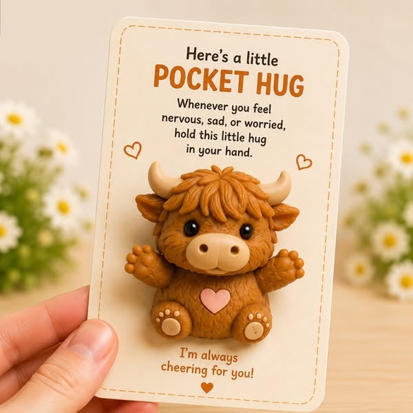 Adorable Pocket Hug – Tiny Comfort Companion & Meaningful Gift