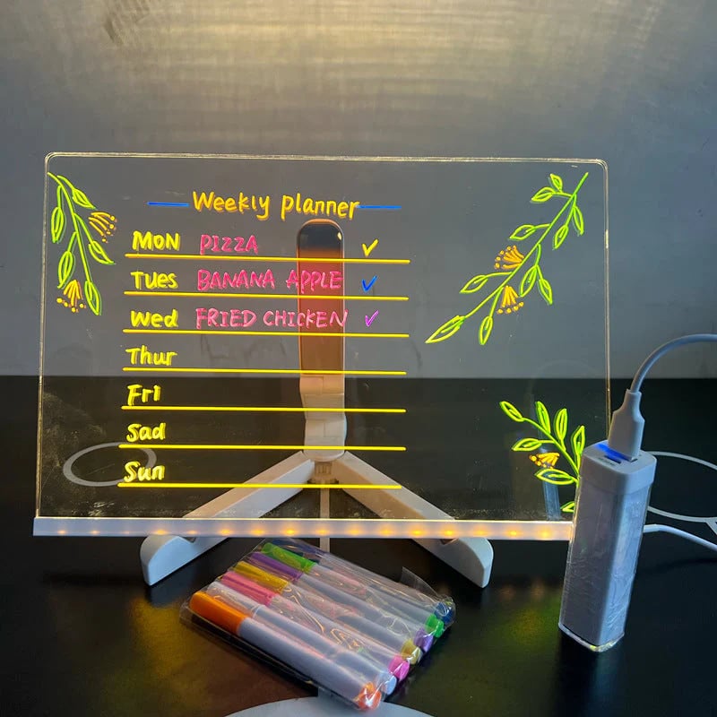 ✨LAST WEEK SPECIAL PRICE: ￡9.99!!⏳🎨Luminous Led Drawing Board For Children