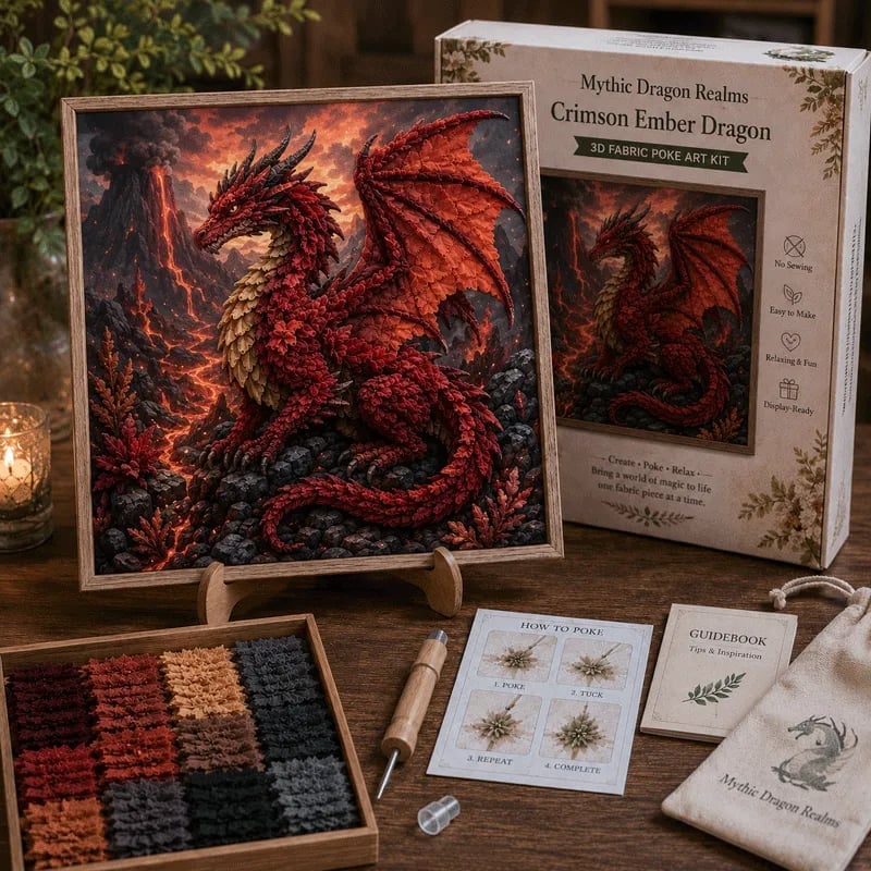 🔥Crimson Ember Dragon