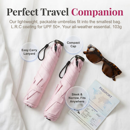 ✨Mini Pocket Sun Umbrella – Ultra-Light Sun & Rain Protection for On-the-Go! ✨