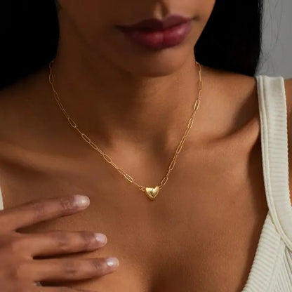 🔥🌹✨Heart Shape Pendant Magnetic Necklace