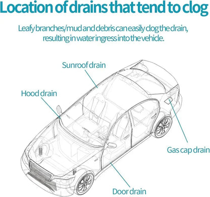 💥Hot Sale-Car Sunroof Drain Clog Remover - 197inch(5m)