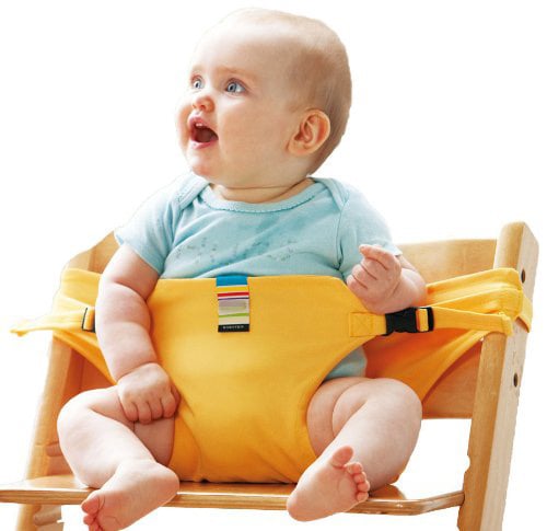Baby High Chair Seat Belts - Portable Dining Straps Holder