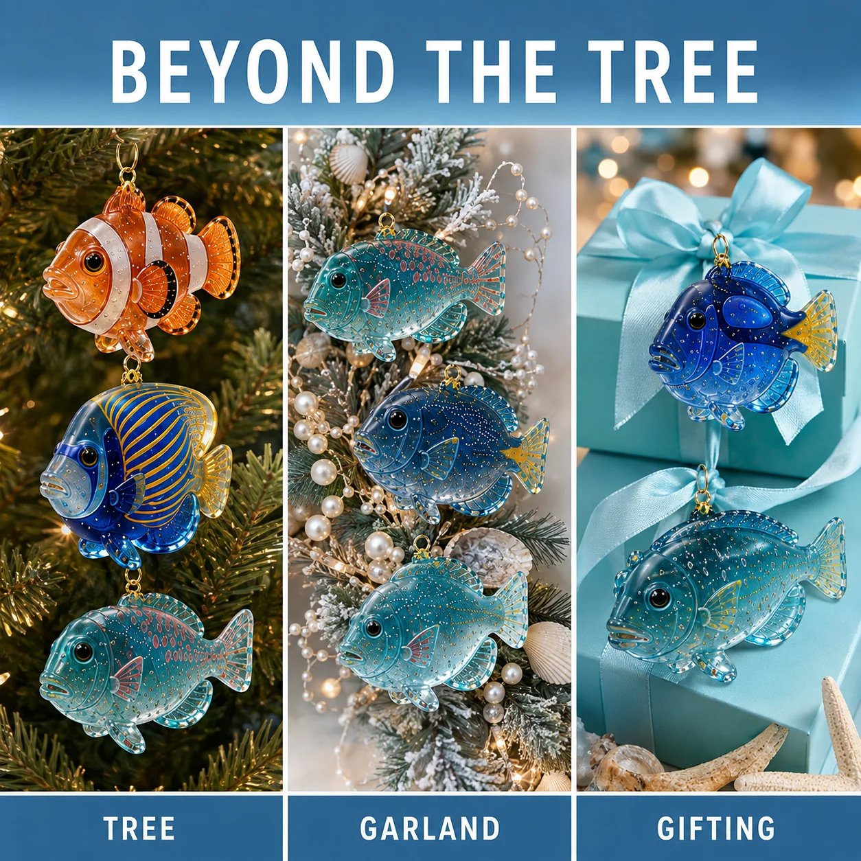 🐠✨ 2026 Sea Glass Ocean Fish Advent Calendar
