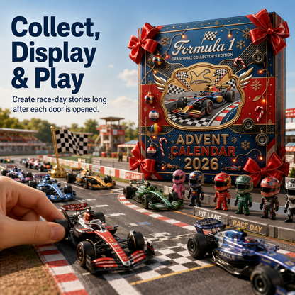 🏎️🏁 24 Days of Racing Glory – 2026 Grand Prix Christmas Collector Countdown