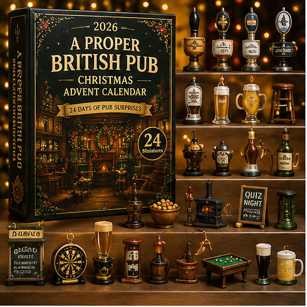 🍺 A Proper British Pub Christmas Advent Calendar
