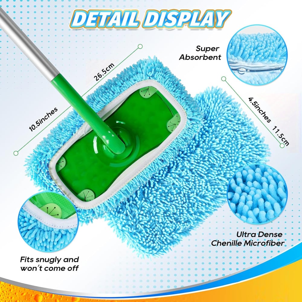 🔥🔥Reusable Mop Pads