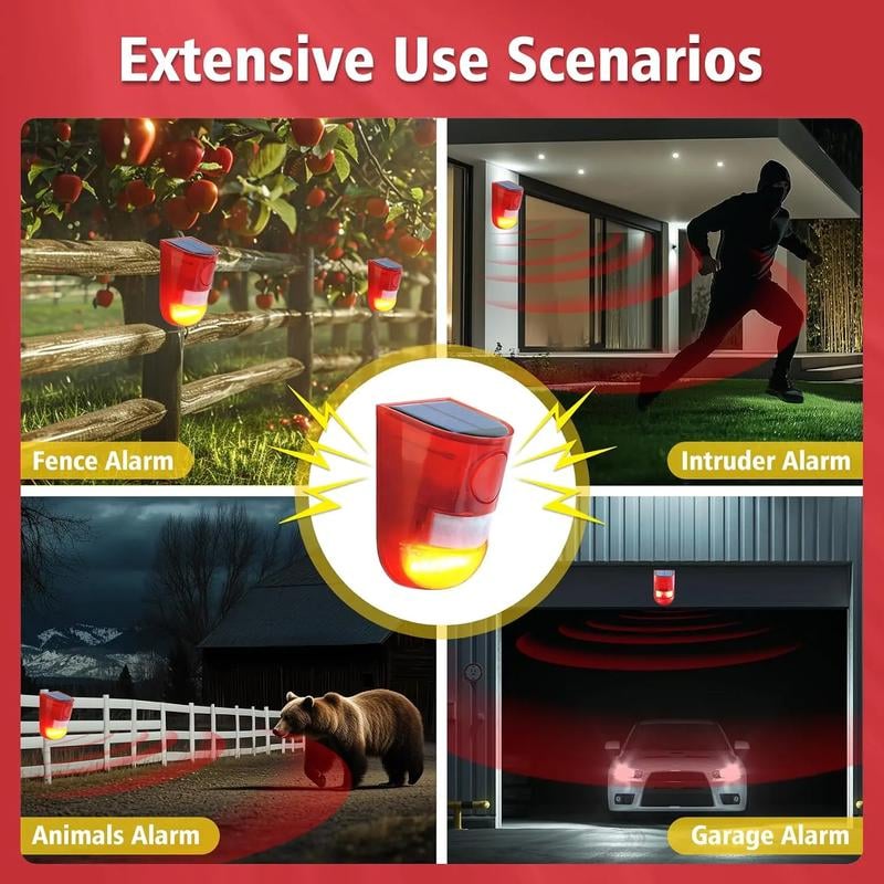 🎉🛡️ 50% OFF NOW! ☀️ Solar Ultrasonic Animal Scarer – 110° PIR sensor, detects up to 8m – Keeps gardens safe from pests & wildlife 🌿
