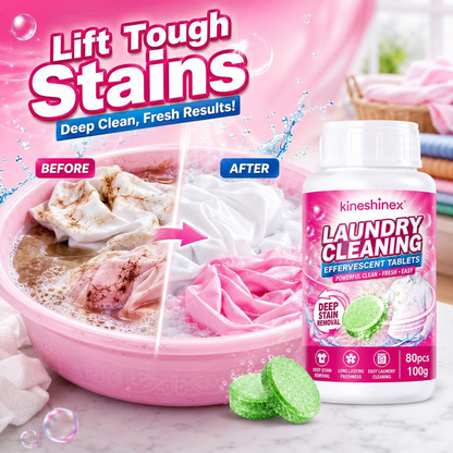Laundry Cleaning Effervescent Tablets