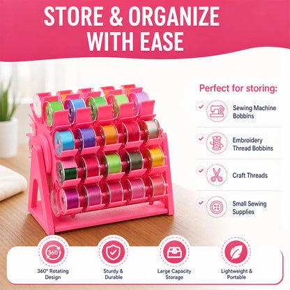 🧵Rotating Bobbin Thread Organizer