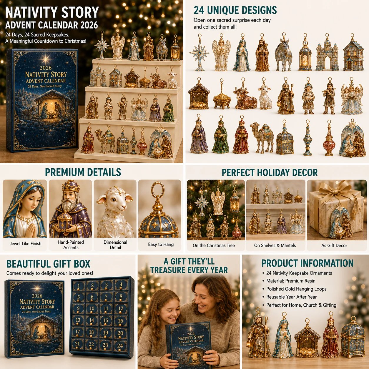 ✨⏰ Limited anniversary edition✨49% OFF!🔥2026 Advent Calendar: The Coming of Jesus