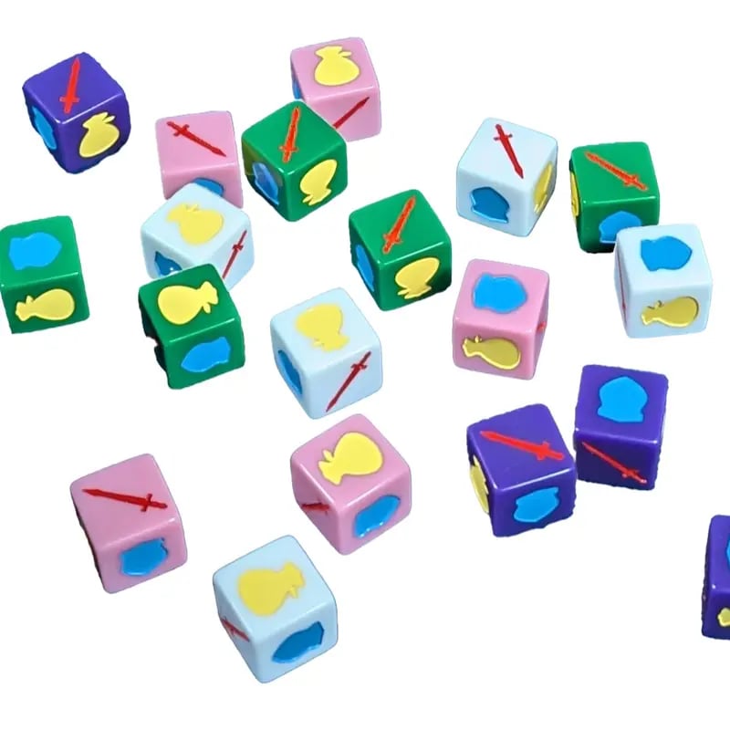 🎲Ultimate Dice Fights Bundle: 2-Player Engine Builder Board Game (Dice Fights + Heal or Steal Set + Playmat)