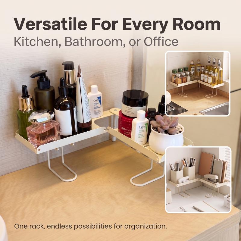 Foldable Over-the-Faucet Sink Organizer Shelf