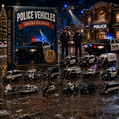🚓 2026 Police Vehicles Advent Calendar – 24 Days of Heroic Missions