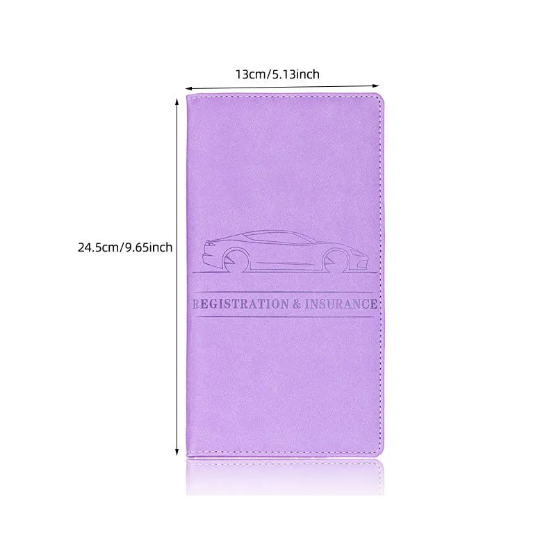 Car Registration & Insurance Card Holder