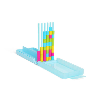 🌈 Mini Challenge 🎯 – Portable Brain Teaser Travel Game with 40 Color Rings ✈️