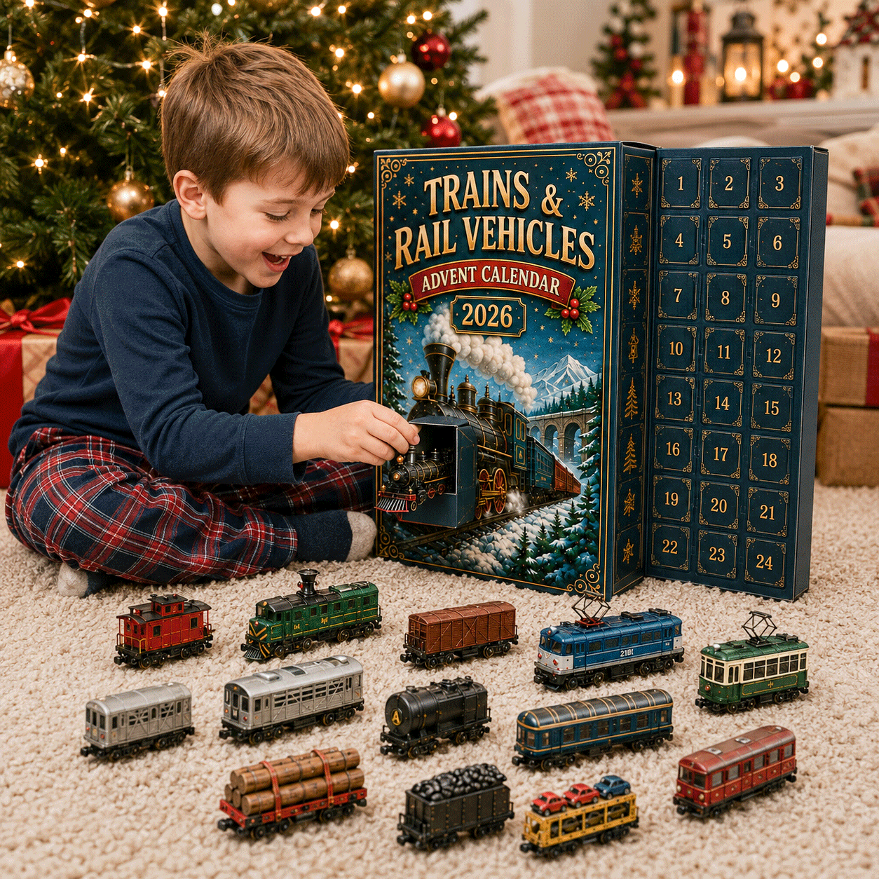 🚂 2026 Railway Advent Calendar – 24 exciting train surprises to discover