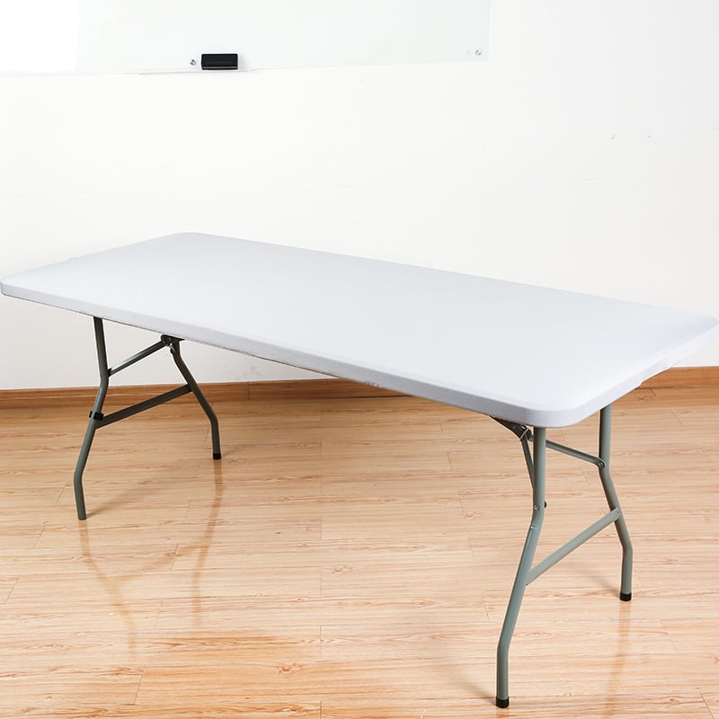 🌸 LIMITED TIME 60% OFF! ✨Pack Stretch Fabric Table Top Cap Cover, fits 4ft/6ft/8ft Tables