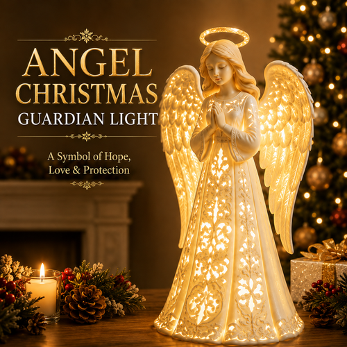 ✨ Angel Christmas Protection Light – A symbol of hope, love, and protection