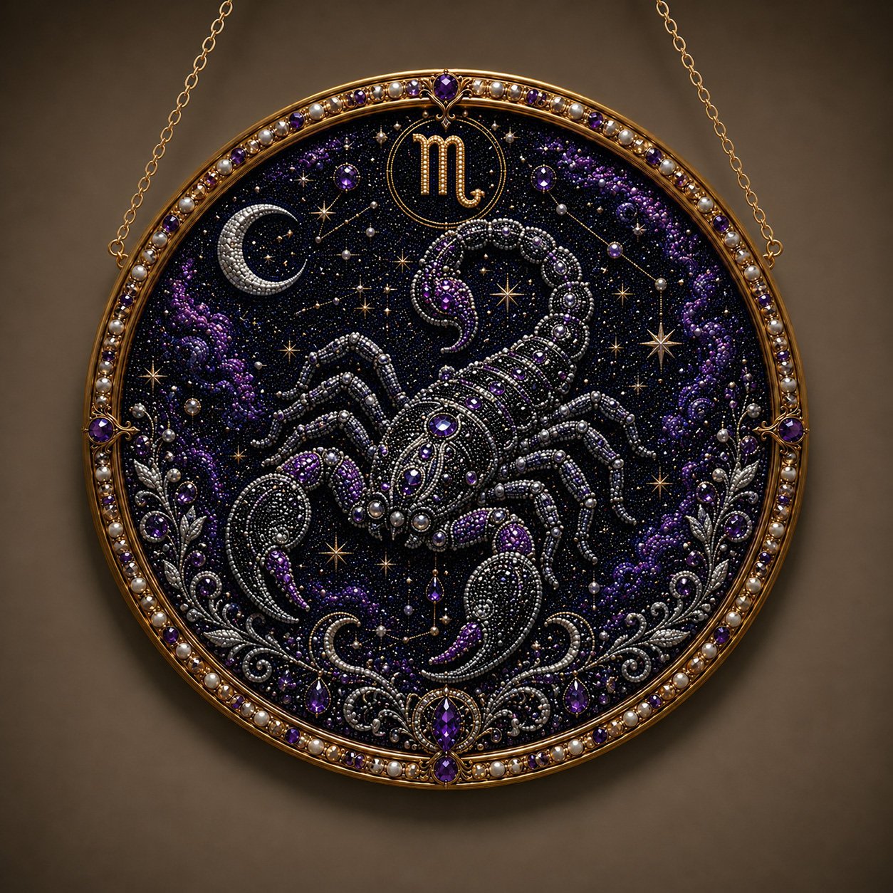 🔥Last Day 49% OFF - 12 Zodiac Signs Pearl Art Kit ♈🌙