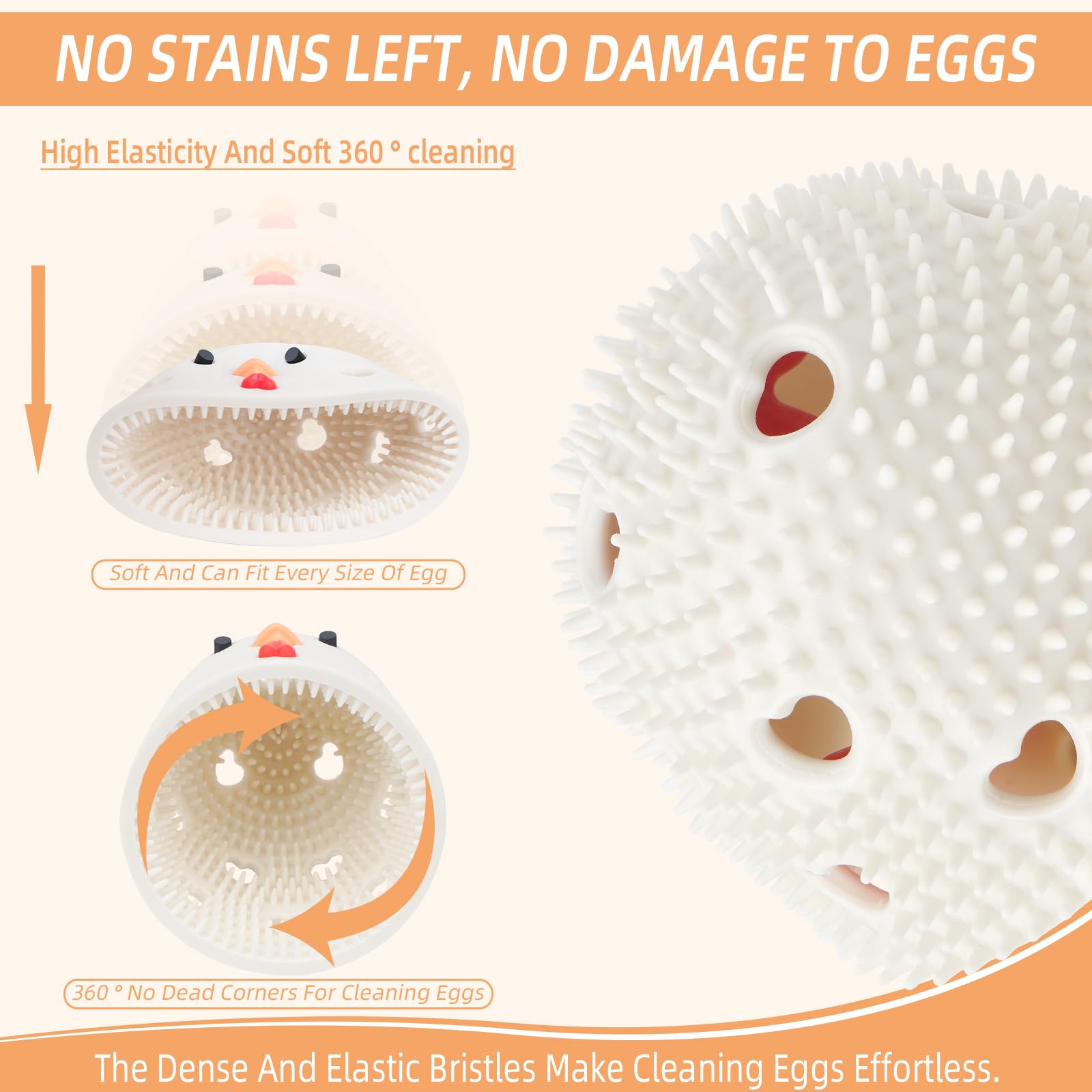 🎉Silicone Egg Scrubber & Washer Tool