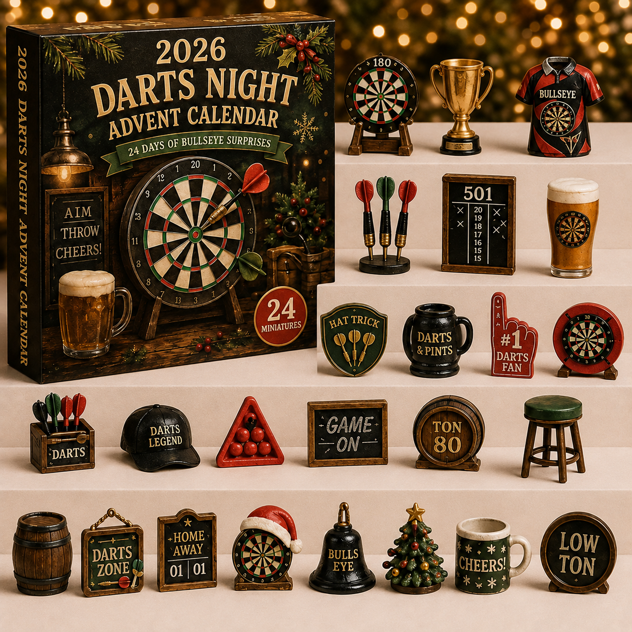 2026 Darts Night Advent Calendar🎯