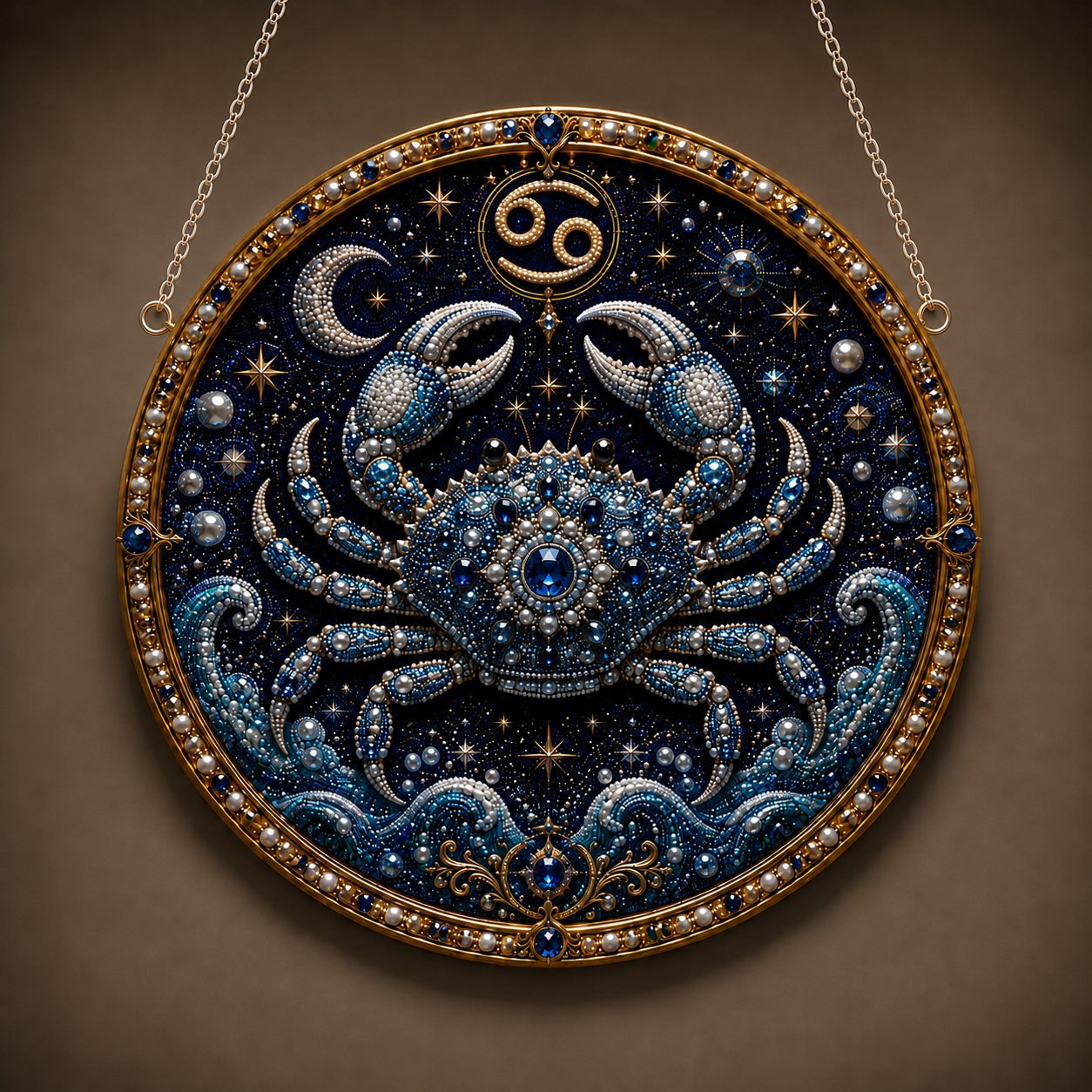 🔥Last Day 49% OFF - 12 Zodiac Signs Pearl Art Kit ♈🌙
