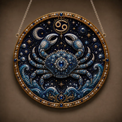 🔥Last Day 49% OFF - 12 Zodiac Signs Pearl Art Kit ♈🌙
