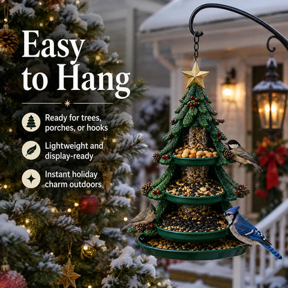 ✨🎄 Christmas Bird Feeder Collection – Festive Hanging Garden Feeders for Wild Birds