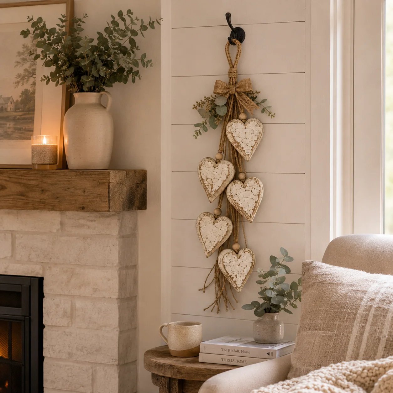 🔥HOT SALE🔥🍂🤎Hanging Heart Wall Decor
