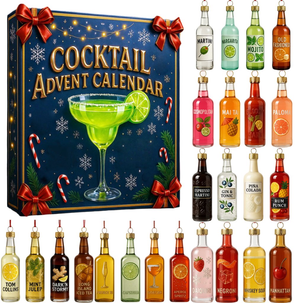 🎄3D 2026 Cocktail Advent Calendar