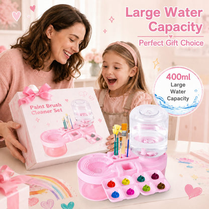 🎨 Paint Brush Cleaner Washer |  Multifunctional Painting Tool 💖 For Artists, Painting Beginners & Studio Creation
