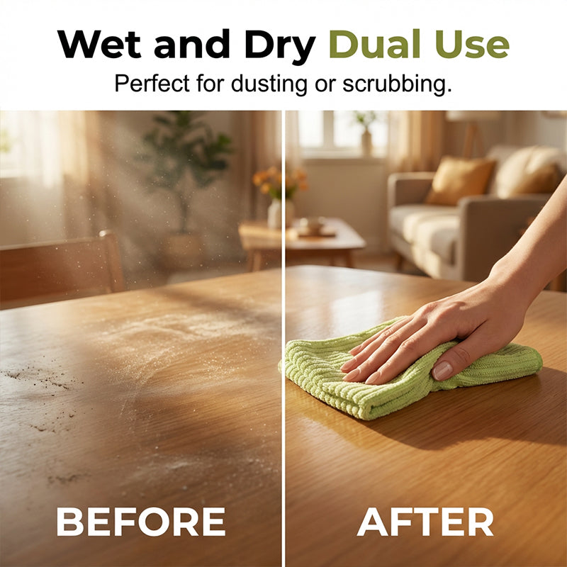 20-Sheet Reusable Cleaning Cloth Roll | Tear, Clean & Refresh