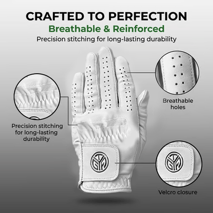 🎁🔥Golf Glove, Lead Hand Specific Grip with Adjustable Closure, Precision Sizing