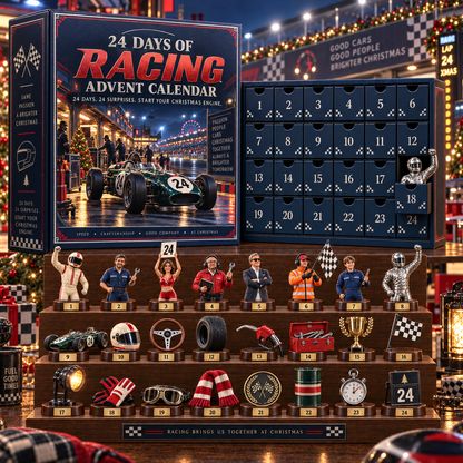 CHRISTMAS KICKOFF 49% OFF - 2026 Sports Tournament Advent Calendar Bundle - 24‑Day Festive Countdown, Cricket, Football, Baseball, Racing & Darts Sports‑Themed Collectible Acrylic Miniatures Blind Box - Gift For Sports Fans