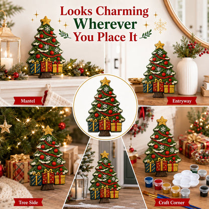 🏆 Limited-Time Promo: 49% OFF!🎖️ - 🎄 DIY Christmas Tree Mold & Paint Craft Kit