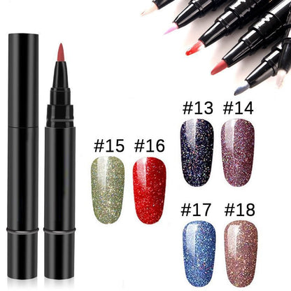 💅 Limited Time Buy 1 Get 1 Free - £12.99! ✨One Step Nail Gel Pen🎨