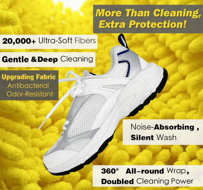 Microfiber Shoe Washing Machine Bag for Sneakers