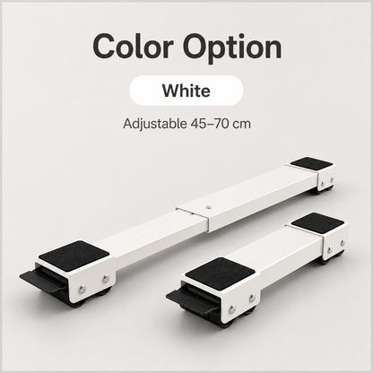🔧Adjustable Movable Appliance Roller Base(2 Pack Set)